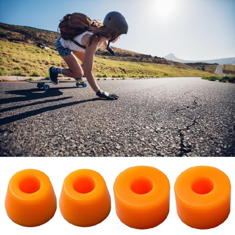 Rebounds Wear Resistant PU Pad Skate Board Skating Deck Truck Steering Pad for Street and Park Skating