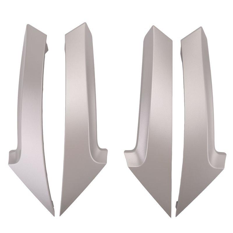 AA92-For Toyota Camry 2006-2011 Trim Cover Car Handle Inner Door Panel Parts Car Auto Decoration Car Parts Accessories Silver