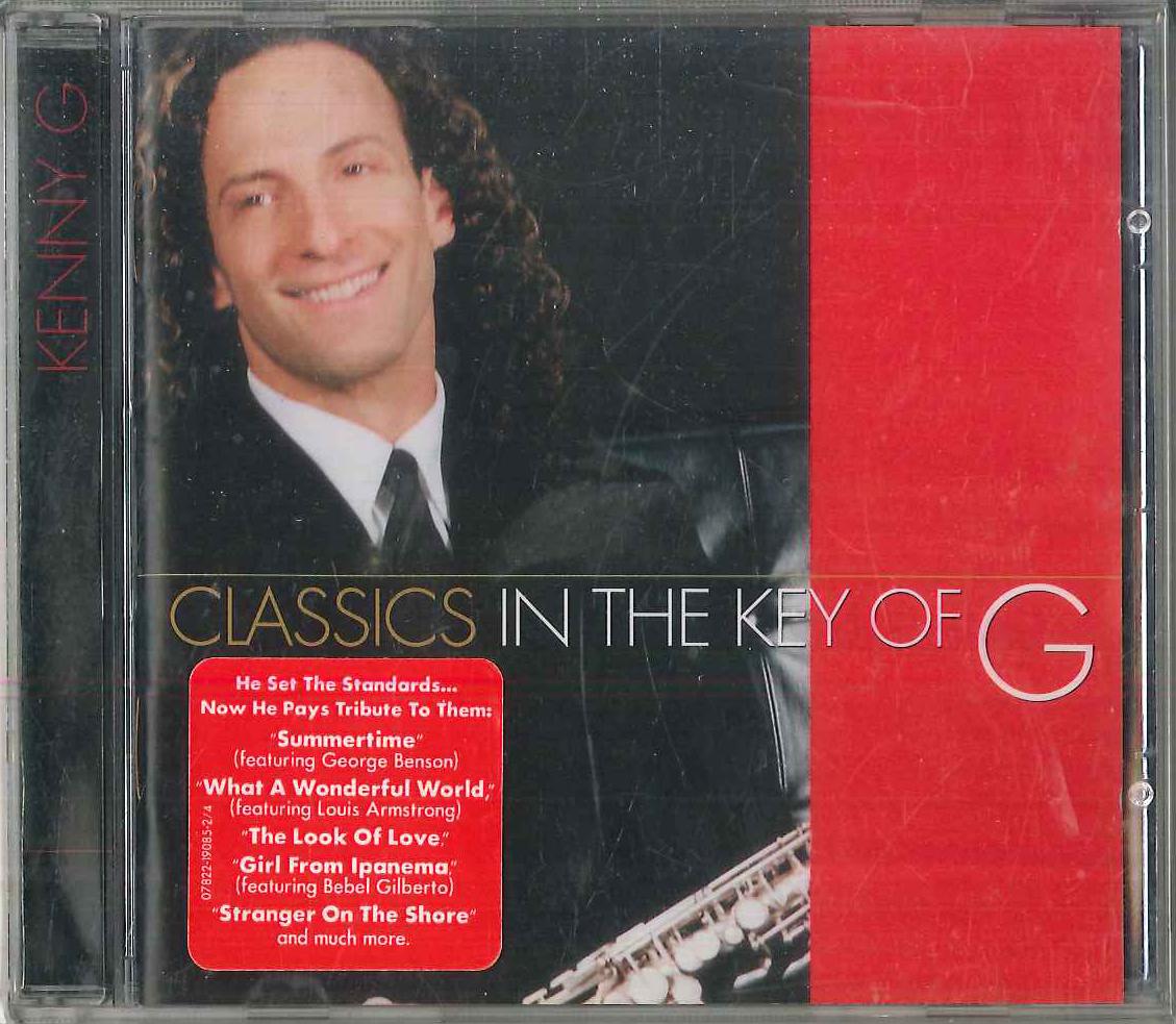 

CD KENNY G - Classics In The Key Of G 07822190852 ARISTS 1999 Japan Jazz Used