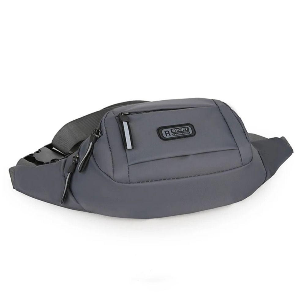 Waterproof Crossbdoy Chest Bag Large Capacity Men Running Pouch Belt Jog Runnning
