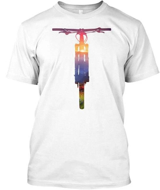 

Mountain Bike Sunset Mtb Collection - Oi T shirt Made in the USA Size S to 5XL XL