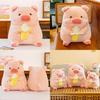 Adorable Lulu Pig Plush Toy Cute Banana Pig Stuffed Animal Pillow Soft Pp Cotton Cushion 50cm