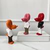 Resin Pocket Balloon Dog Doll Street Trend Art Decoration Statue Home Office Desktop Indoor Wine Cabinet TV Cabinet Decoration