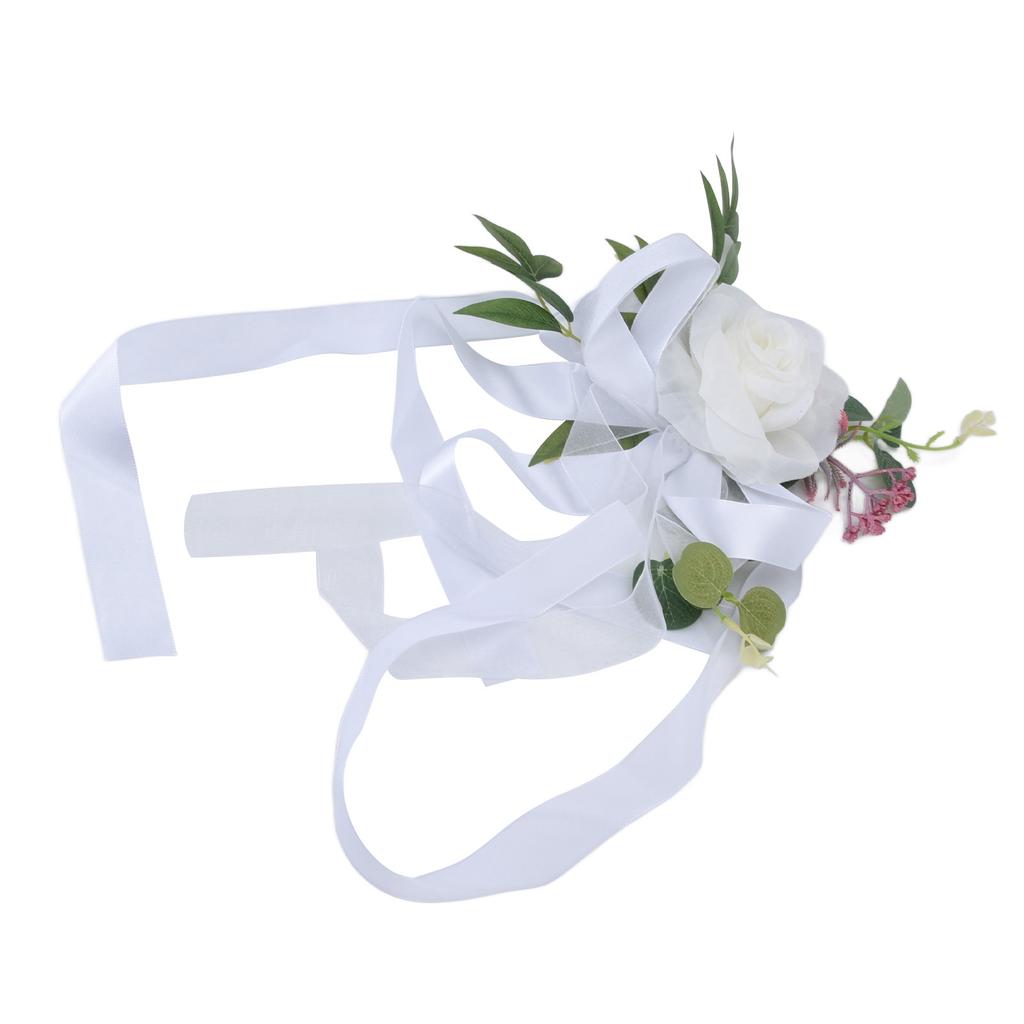Wedding Chair Flower Nordic Style Simulation Wedding Chair Decoration for Photography Props Birthday Party Decor
