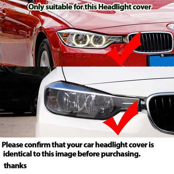 

Left Headlight Cover for 2012-2015 BMW 3 Series F30/F31 320-340 None