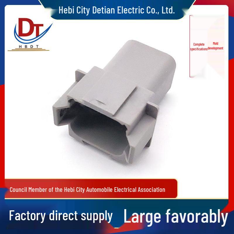 8-Pin Automotive Wiring Harness Connector Plug DT04-08P Plastic Housing