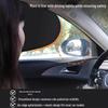 Car Sunshade Side Window Curtain - Sun Blocker & Heat Insulation for Interior Protection