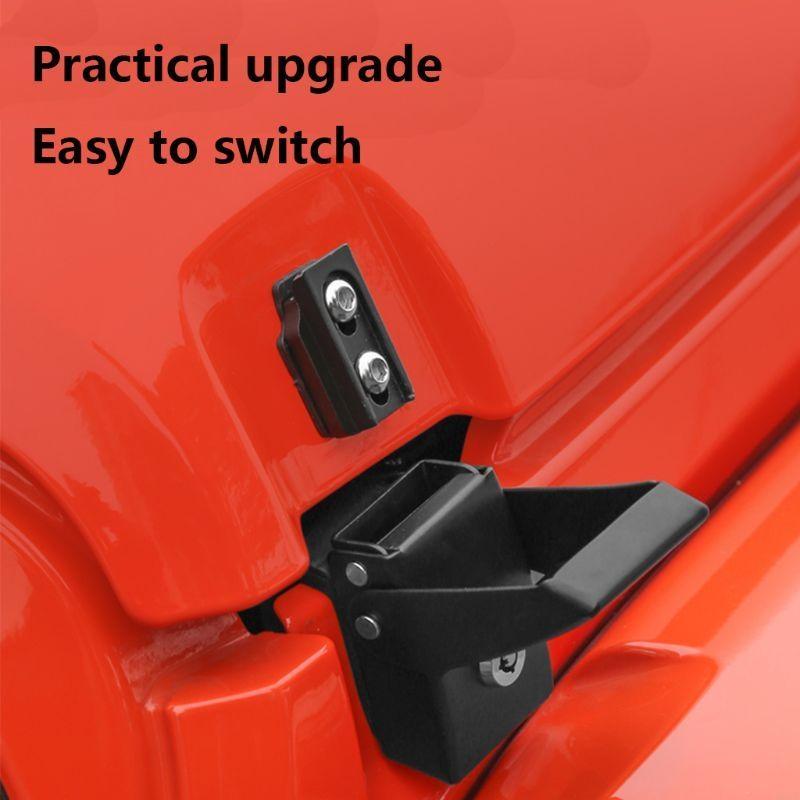 2025 New Engine Bonnets Hood Lock For Jeep for Wrangler JK 2007-2017 Metal with for Key P