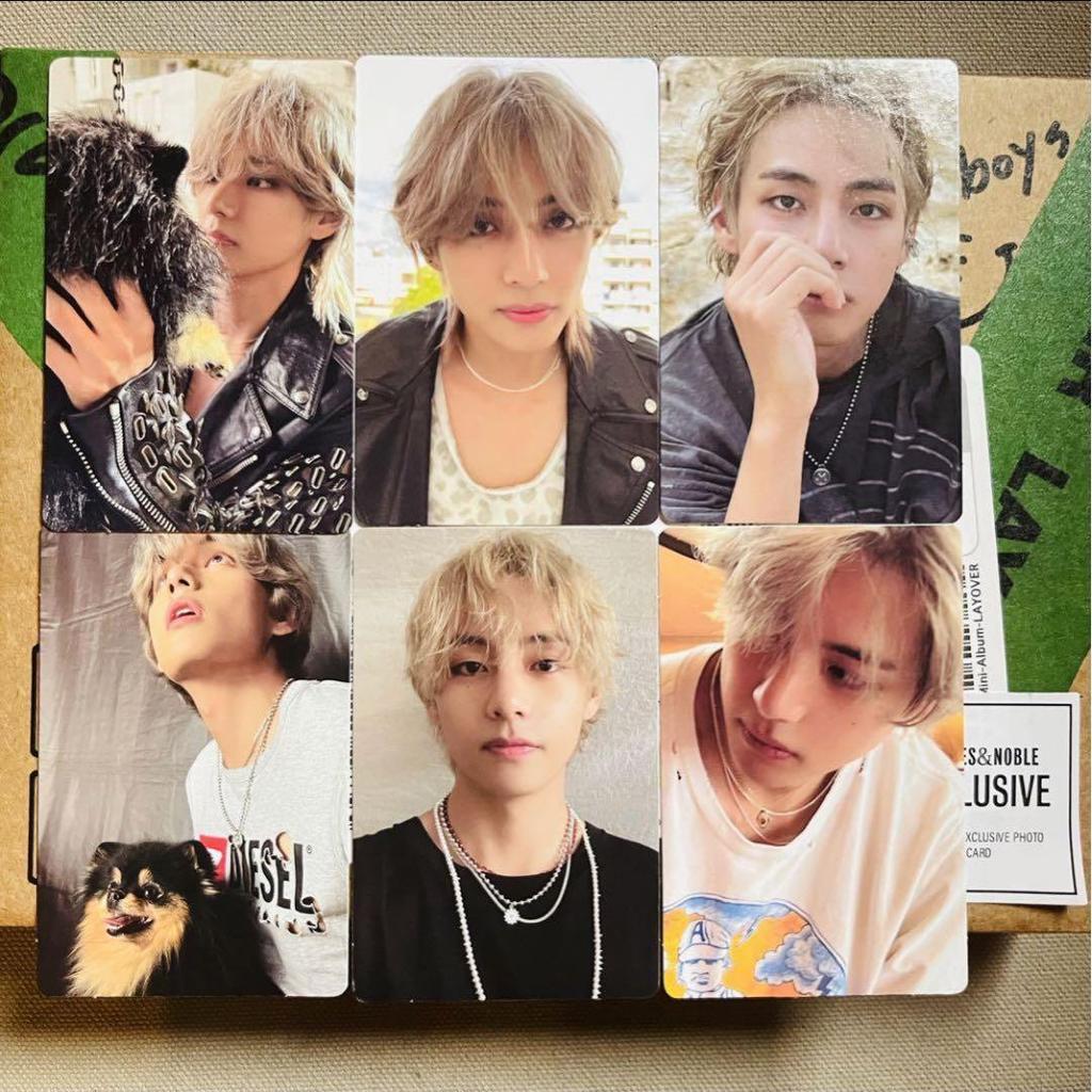 [USED] BTS V Tae Layover B&N Trading Card US Exclusive