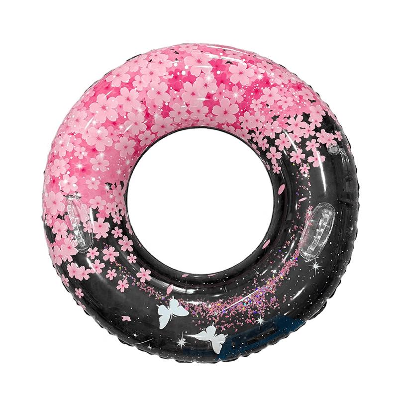 Eco-Friendly PVC Inflatable Underarm Swim Ring Size 80 (10-15 Years)