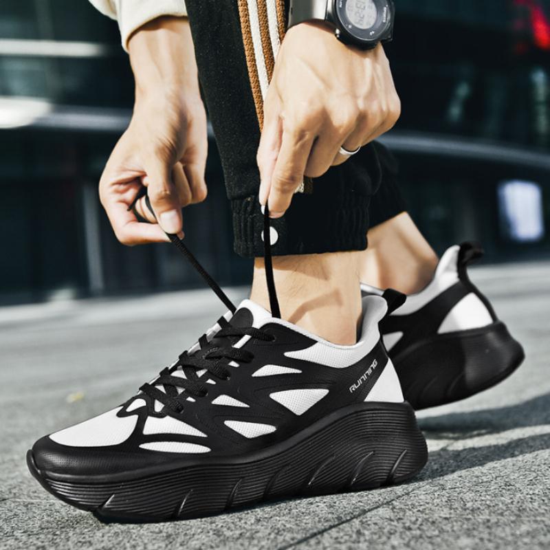 Men Running Shoes Plus Size Summer Autumn Outdoor Casual Sneakers Luxury Thick Soled Comfortable