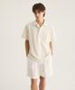 Oteumilkape Pigment-Dyed One-Pocket Polo Shirt - Ivory