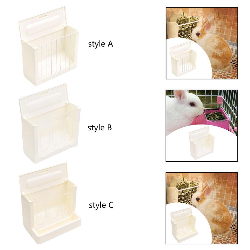 Feeder Bunny Feeder Premium Feeding Tool Food Bowl for Small Animals Guinea Pig Bunnies Ferret Hamster