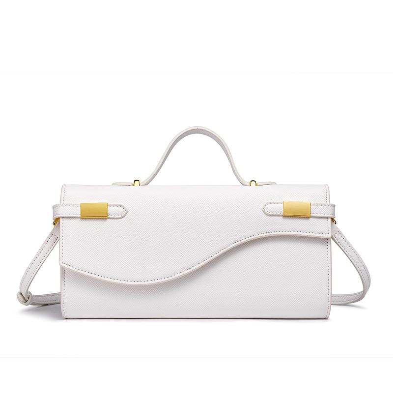 New Palm Pattern Long Handbag Mini Handheld First Generation Kelly Fashion Women's Bag