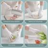 Flexible Disposable Latex Gloves Household Cleaning Beauty Kitchen Gloves Pink Nitrile Gloves