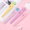 1 Piece Cute Carrot Star Sword Stationery Cartoon Drawing Kitten Straight Plastic Ruler
