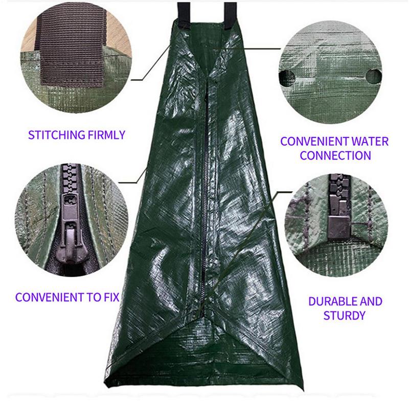 Slow Release Tree Watering Bag PVC Planting Water Bag for Tree 20 Gallon Heavy Duty Drip Irrigation System Reusable Gardening