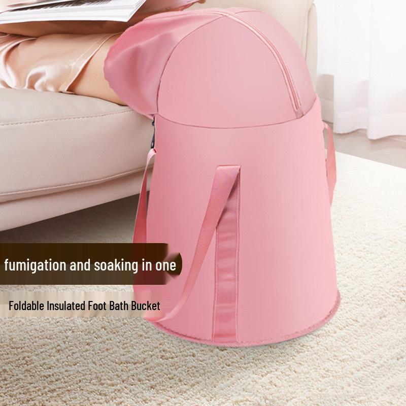 Foldable Insulated Foot Bath: Portable Over-Knee Wash Bag