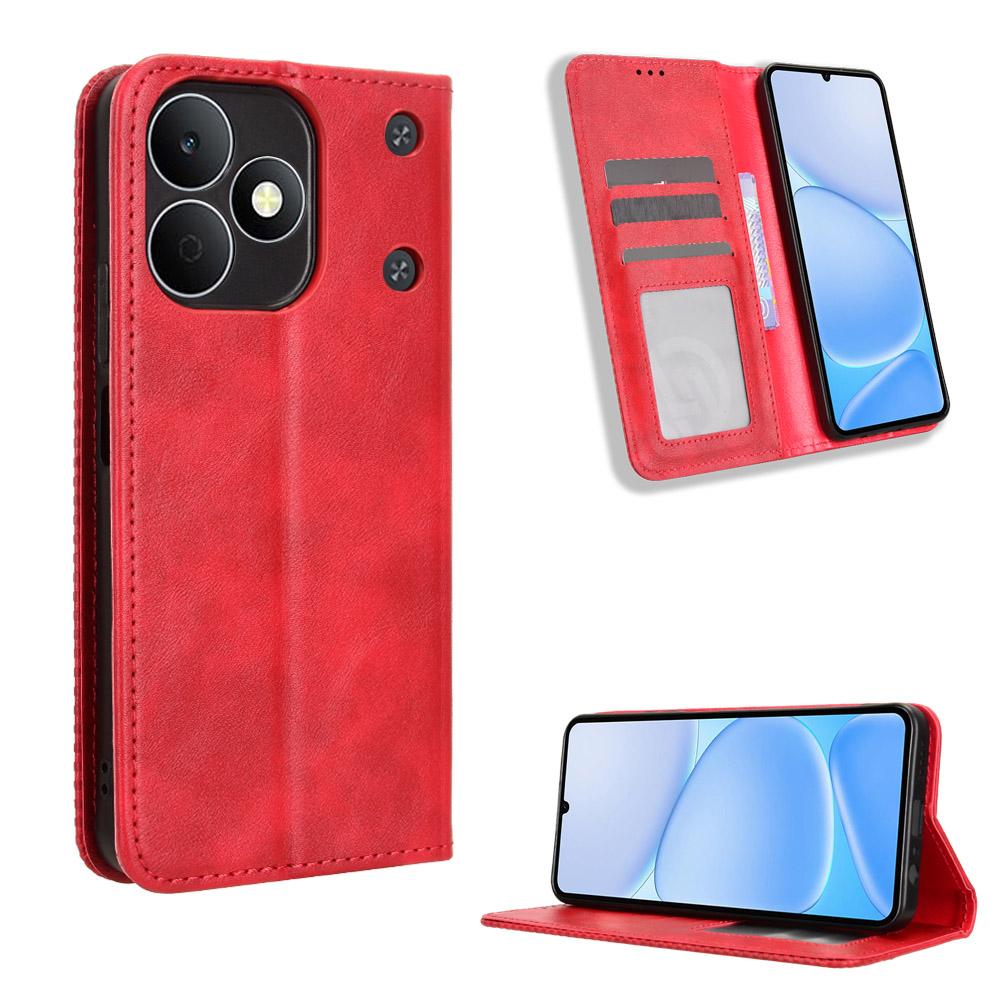 Flip Cover Compatible for Realme Note 80 PU Leather Phone Case Full-Body Protection with [RFID Blocking]