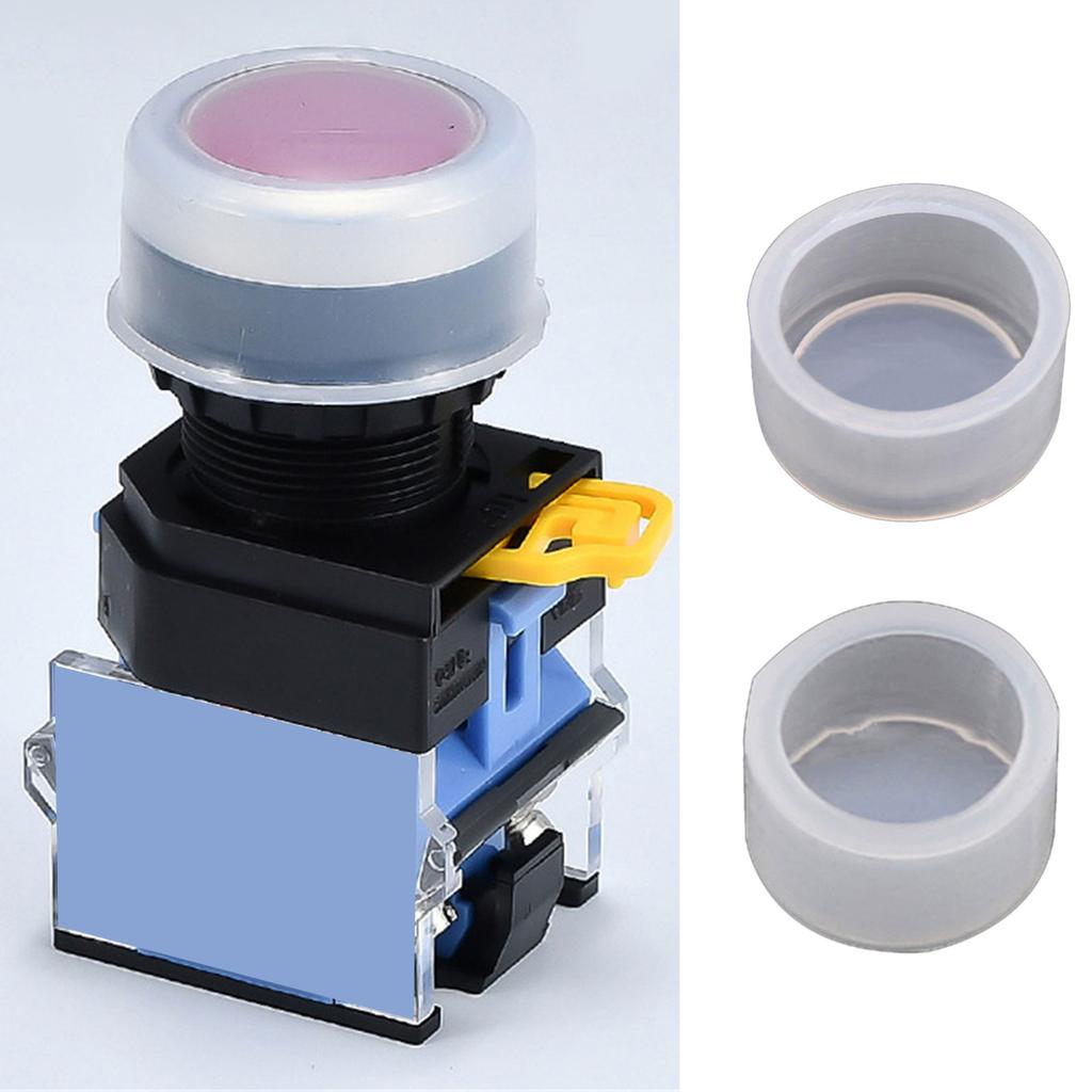 16/22mm Waterproof Button Switches Cover Button Switch Waterproof Caps Portable Caps Ensure Switches Stay Protectes