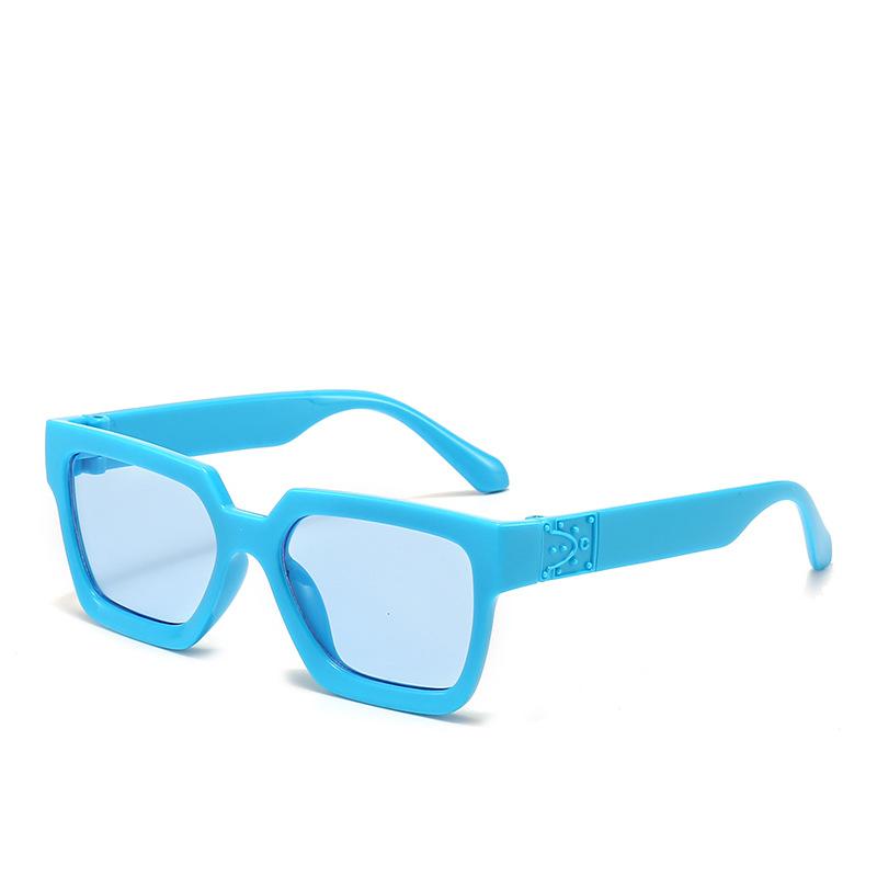 Vintage Luxury Square Kid Sunglasses Boy Girl Colorful Fashion Brand Designer Sun Glasses Travel Go Out Children Glasses Uv400