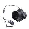 High Torques 4500RPM Exhaust Fan Blower Including Power Adapter For Plant Tents Electronics Cooling Humidity Control