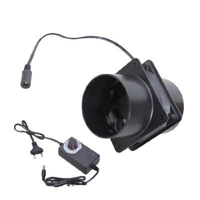 Ventilador Soplador de Alto Par 4500RPM Incluyendo Adaptador de Corriente Para Tiendas de Cultivo Refrigeración de Electrónicos Control de Humedad
