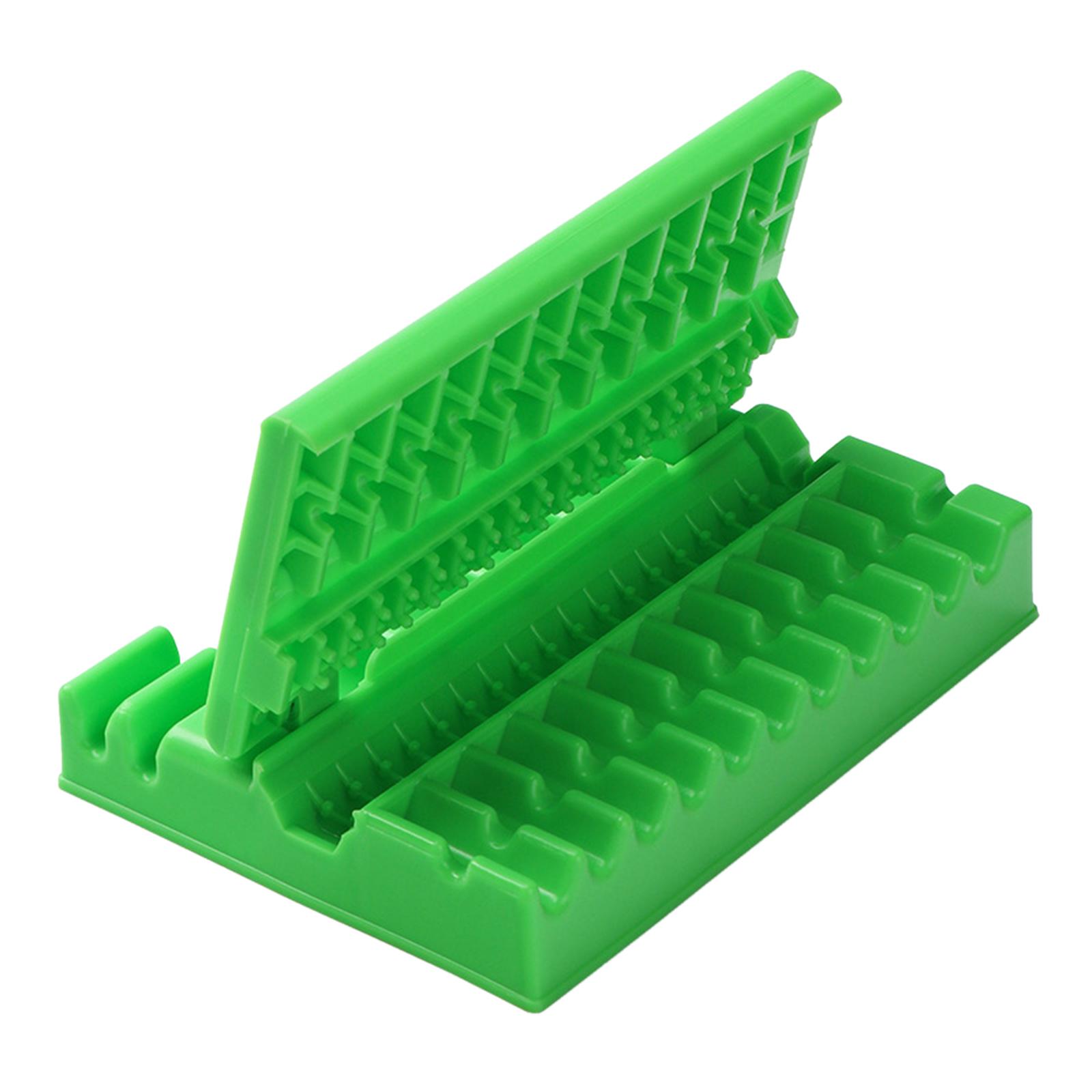 

Barbecue Skewer Maker for Outdoor Cooking Quick Portable Meat Skewer Box Easy Skewer Tools Meat Kebab Maker Kitchen зелёный