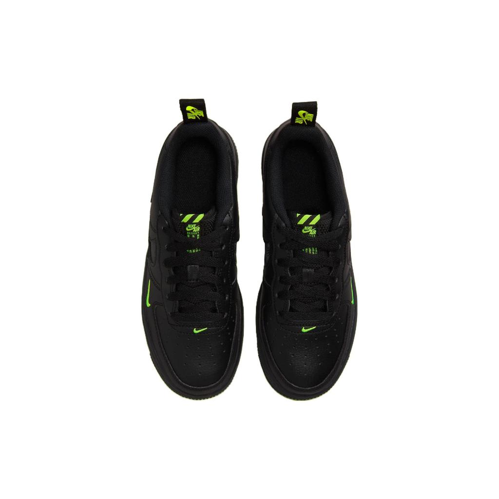New Nike Air Force 1 Low Black Volt GS FV7020-001