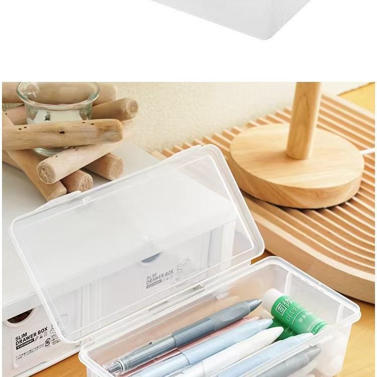 

Large Capacity Transparent Pencil Case with Colored Pencils, Crayons, and Sketch Pens - Ideal for Kids Transparent прозрачный