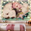 Spy X Family Ania Anime Wall Tapestry Decorative Headboard for Bedroom Dormitory Fans Artwork