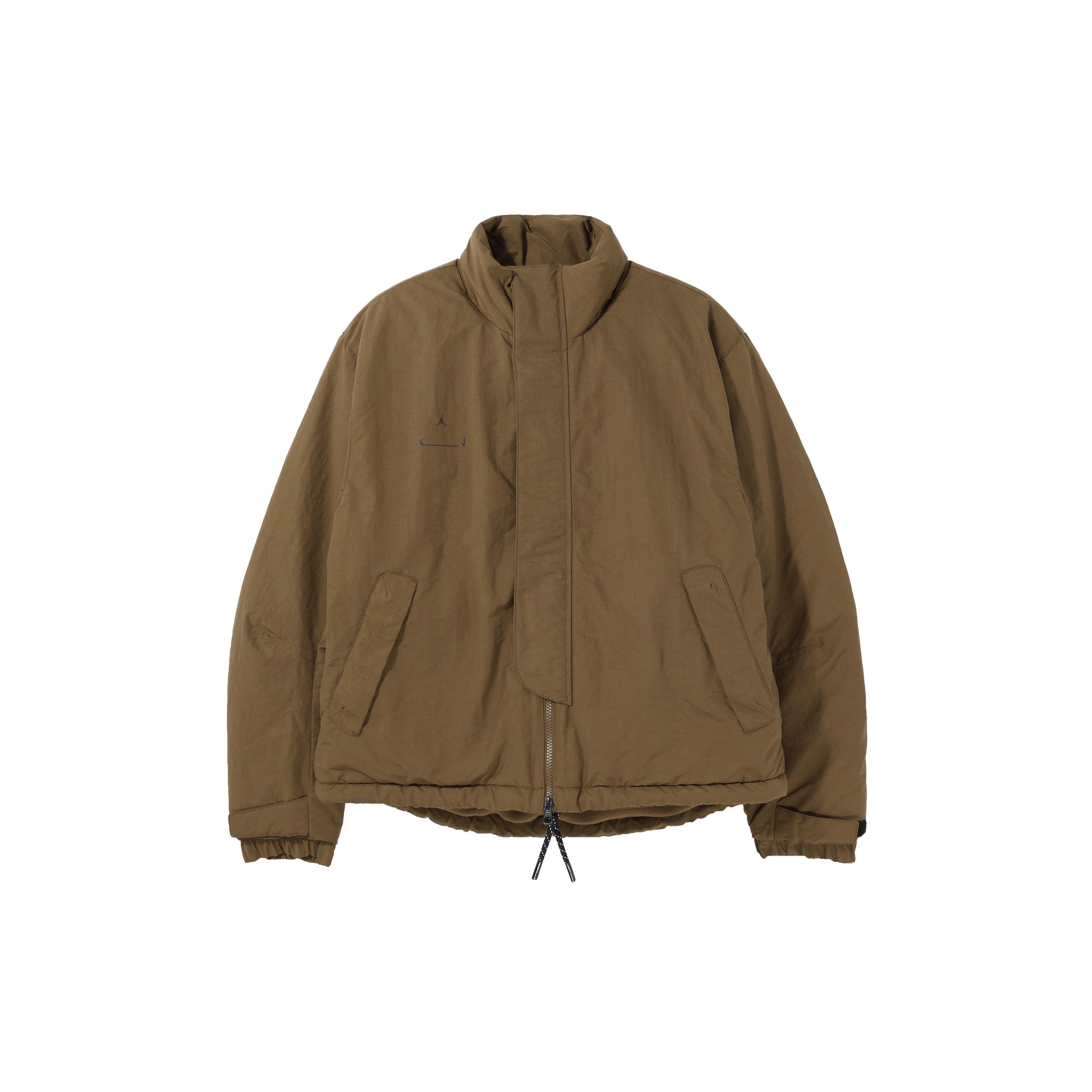 Jordan Puffer Jackets Men s Umber Stand Collar Moderate Other DV1618-385 S