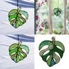 Monstera Sonnenfänger Fensterdeko Mit Acrylblatt Für Zuhause Geschenk Und Party-Ausstellung