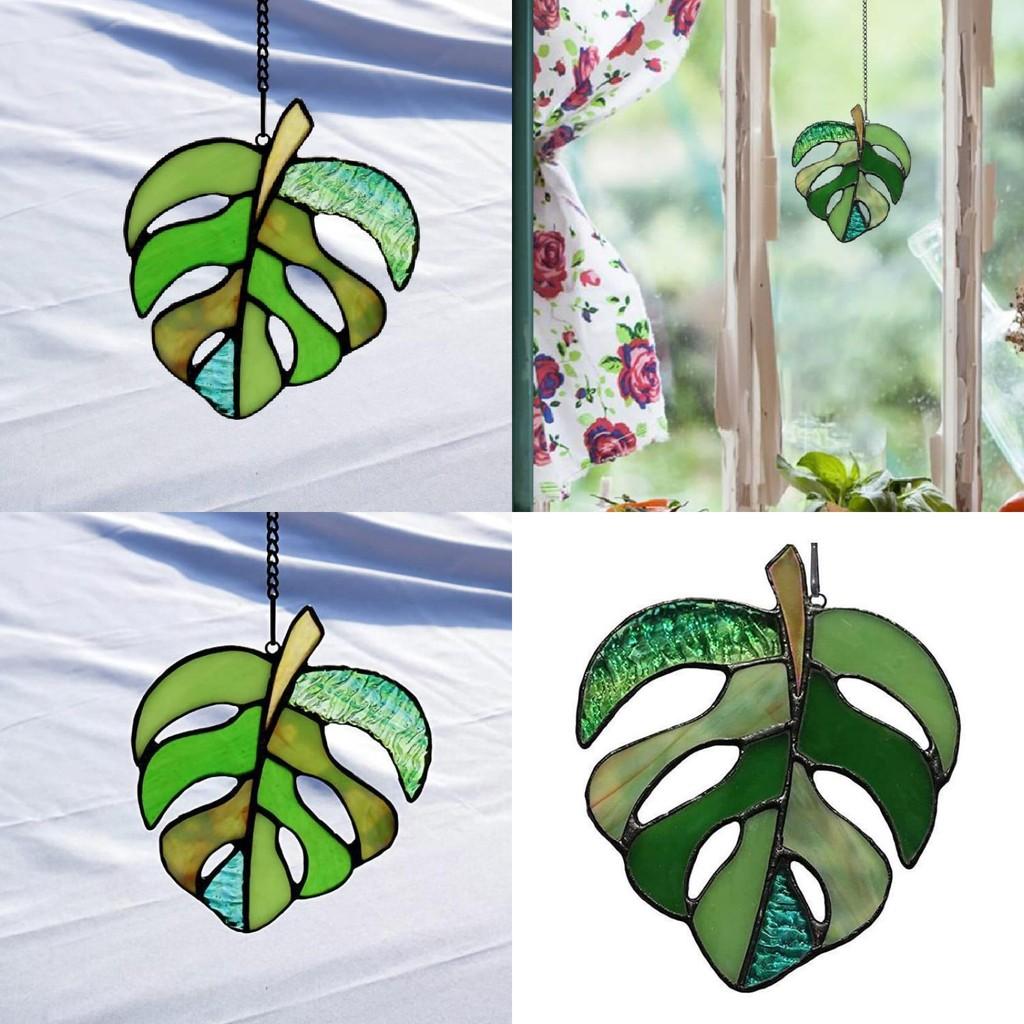 Monstera Sonnenfänger Fensterdeko Mit Acrylblatt Für Zuhause Geschenk Und Party-Ausstellung