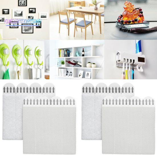 12 Pairs Large Picture Hanging Strips - Heavy Duty Sticky Picture Hangers for Walls, Non-punching Damage Free Adhesive Poster Strips