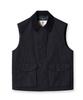 Edinburgh Club Waxed Hunting Vest (Black)