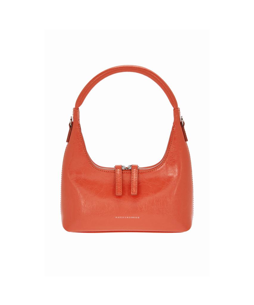 Margesherwood Hobo Mini + Strap - Tangerline Crinkle