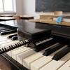 Neueste Kreative Musik Schreibwaren Geschenke Niedlicher Cartoon Klavierförmiger Bleistiftspitzer Für Schulbürobedarf