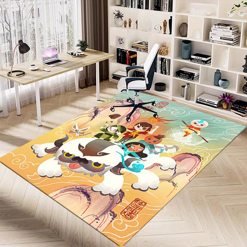 Fantasy Journey Friends Carpet For Playroom Bedroom Living Room Sofa Home Decorkids Game Area Rug Nonslip Floor Mat