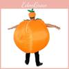 Versatile Inflatable Pumpkin Costume For Men And Women Perfect For Halloween Festivities And Events