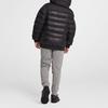 Nike Sportswear Solid Color Casual Lace-Up Mid-Rise Knit Joggers Kids Joggers Dark-Heather-Gray AJ6721-063