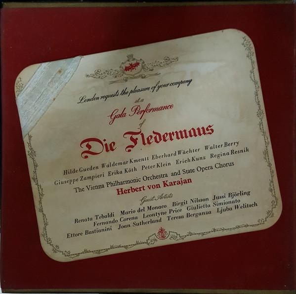 

LP Record JOHANN STRAUSS JR. HERBERT VON KARA Die Fledermaus Gala Performance SLC10213 LONDON RECORDS Japan Classical Used