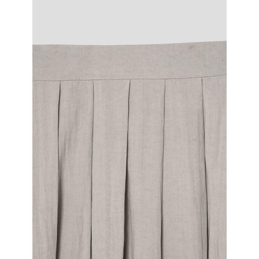 8SECONDS Back Elastic Pleated Skirt Beige (354627Mb1A)