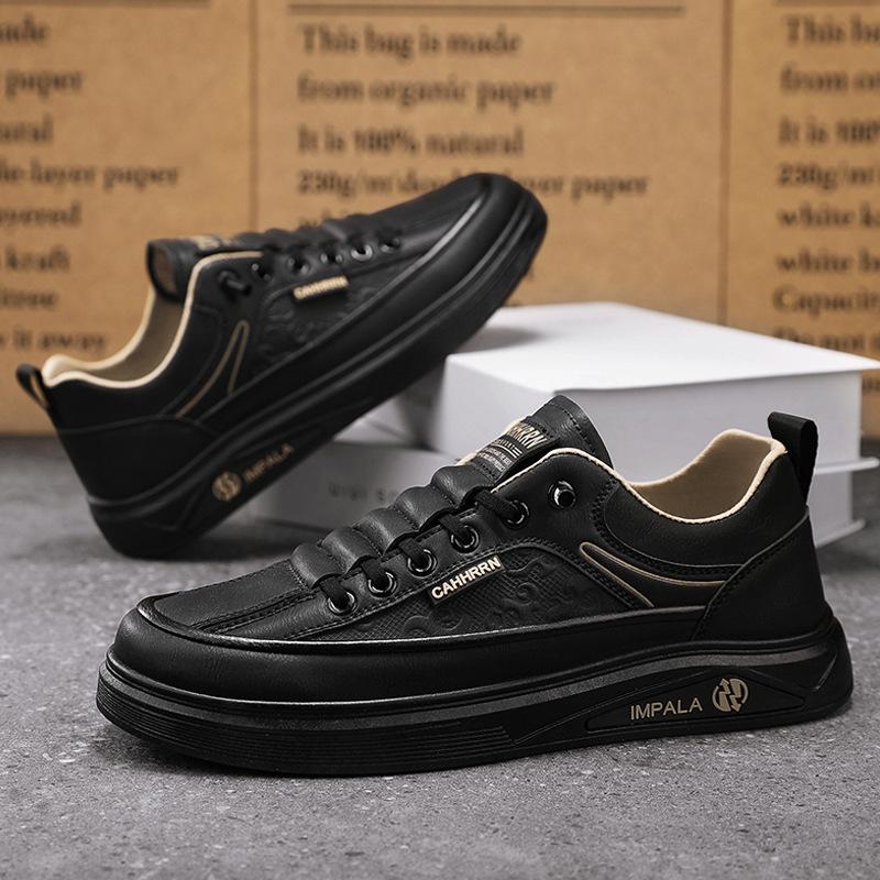 2025 spring and summer men's new trend fashion round head versatile daily leisure comfortable new men's board shoes