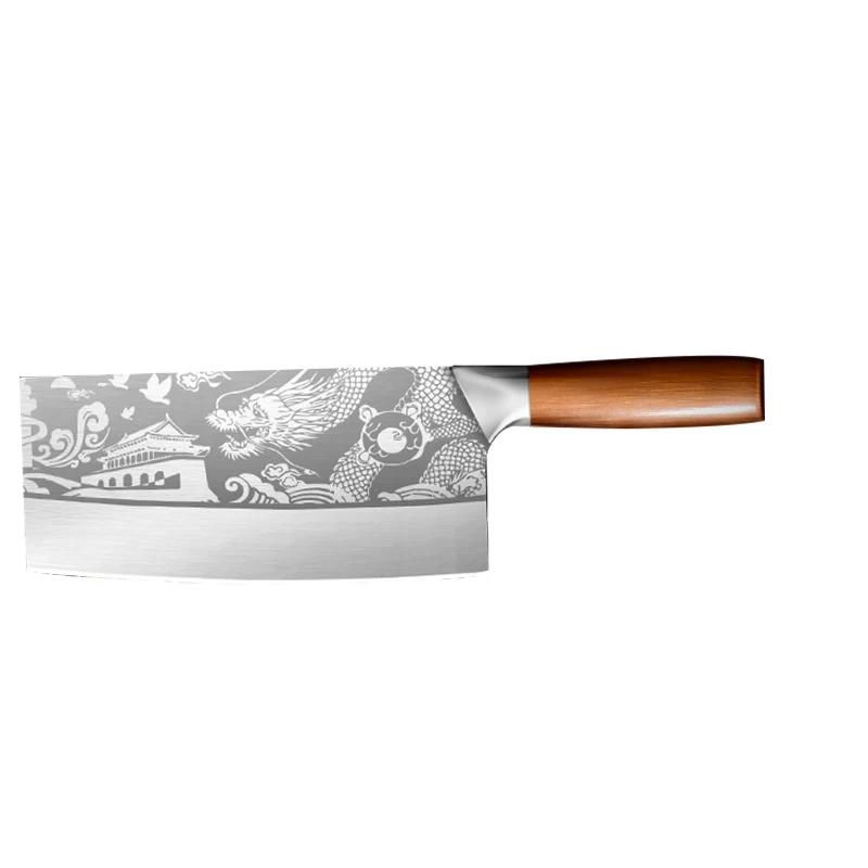 1/3pcs New dragon style sharp meat slicing knife for kitchen chef knife for home ladies Easy bone chopping knife Cooking tool
