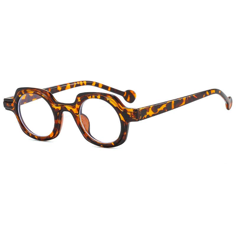Spring new popular changeable new plain modified sunglasses American YK colorful contrasting color wearing glasses