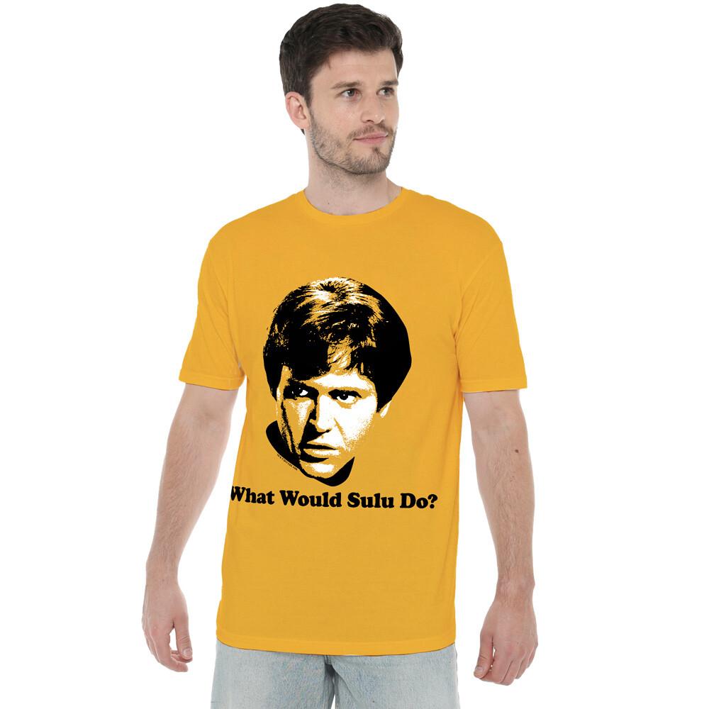 Star Trek What Would Sulu Do T-Shirt S-3XL Gold S
