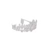 European Bride Handmade Crown Diamond Princess Crystal Bead Alloy Headdress Headband