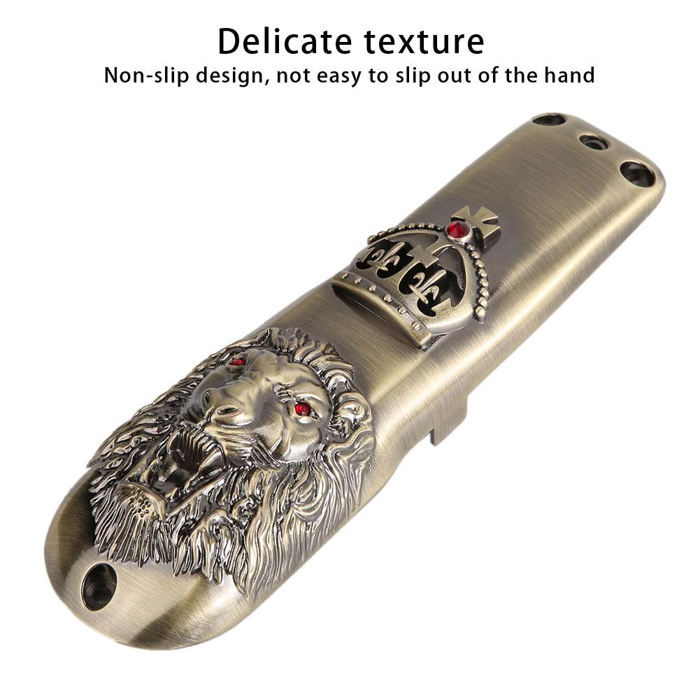 Professional Hair Clipper Front Cover Electric Hair Cutter Trimmer Sheel Protective Casing for WAHLAnimal Head Copper Color