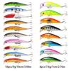 56-Piece Floating Minnow Lure Set: Long Cast Sea Fishing Bionic Baits